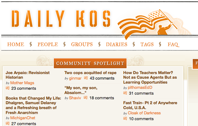 Daily Kos and Research 2000 settle